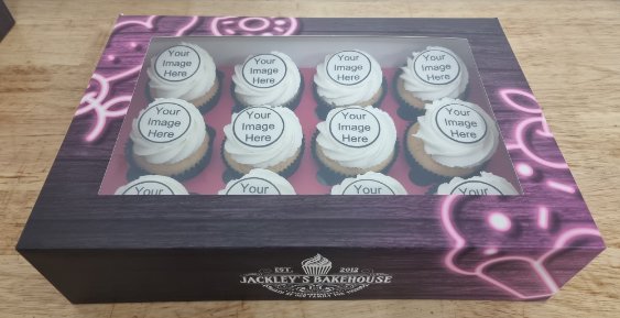 Custom Edible Image Cupcakes - Image 4