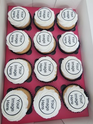Custom Edible Image Cupcakes - Image 2